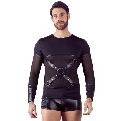 T-SHIRT UOMO STRETCHY MANICHE LUNGHE 