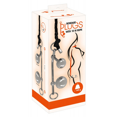 BONDAGE PLUGS CON CORDA -...