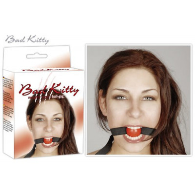 MORSO BALL GAG BAD KITTY ROSSO