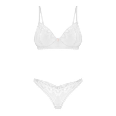Set Alissium di Obsessive con reggiseno e perizoma morbidi