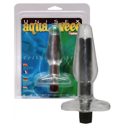 PLUG ANALE VIBRANTE "AQUA...