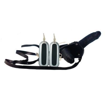 VIBRATORE STRAP-ON DOPPIO...