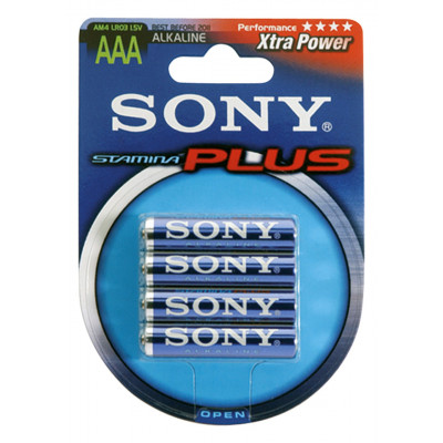 BLISTER 4 BATTERIE SONY...