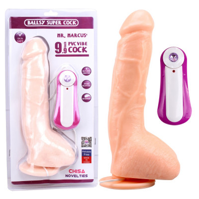 VIBRATORE REALISTICO CON VENTOSA 