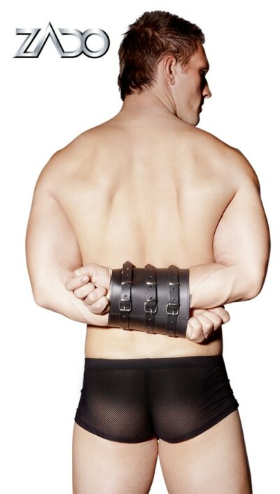 BRACCIALE COSTRITTIVO UNISEX IN PELLE ZADO