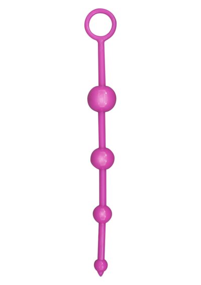 CATENA ANALE A 4 SFERE STIMOLANTI FUNKY BUTT BEADS" FUCSIA"
