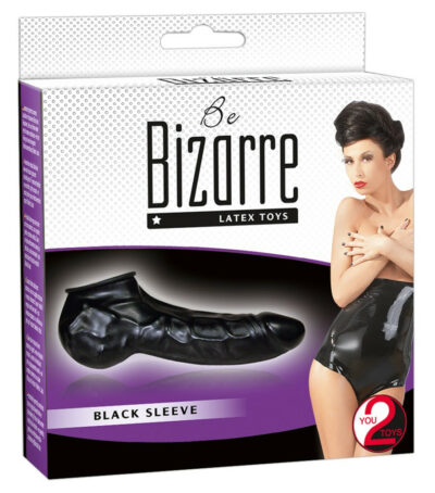 GUAINA FALLICA IN LATEX "BE BIZARRE" NERO