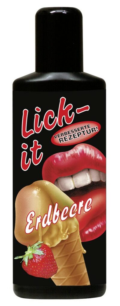 LUBRIFICANTE AROMA FRAGOLA "LICK-IT" - 50 ML