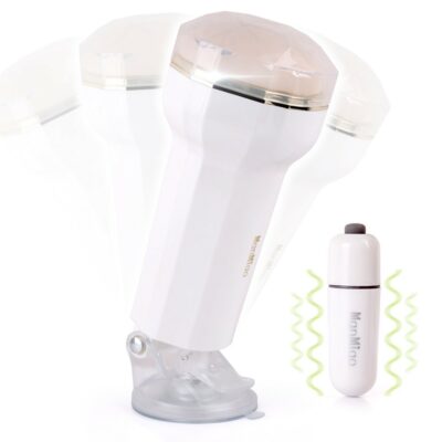 MASTURBATORE VAGINA VIBRANTE CON VENTOSA SPIDER""