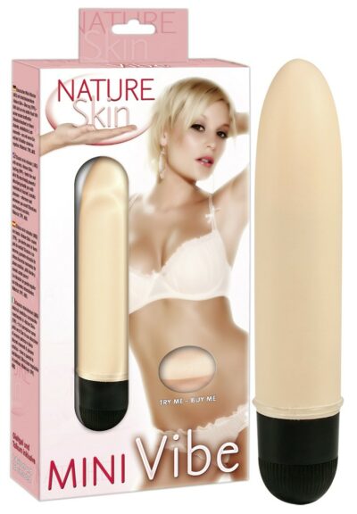 MINI VIBRATORE ANALE NATURE SKIN MINI VIBE""