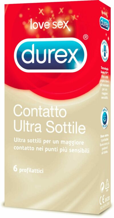 PROFILATTICI DUREX "CONTATTO ULTRA SOTTILE" - 6 PEZZI