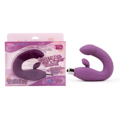 STIMOLATORE VIBRANTE PUNTO G E CLITORIDE GODDESS""