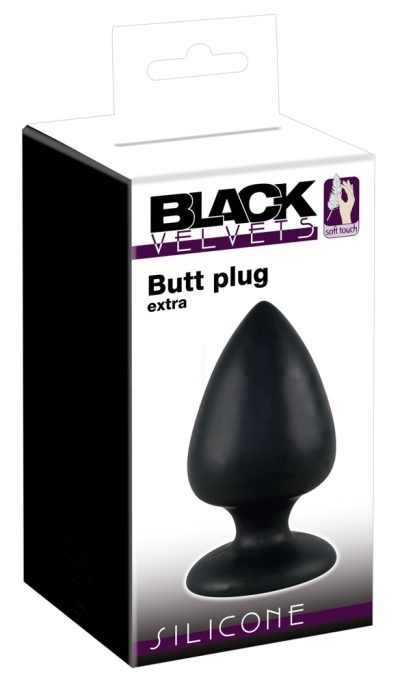 Black Velvets Extra Butt Plug