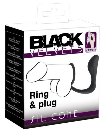 Black Velvets Ring & Plug