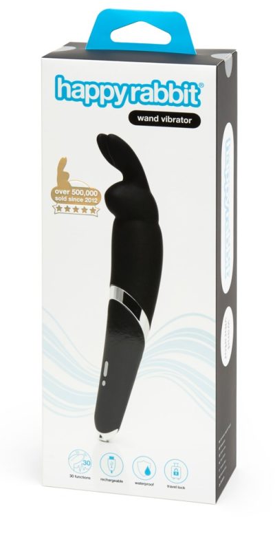 Happy Rabbit Wand Vibrator Bla