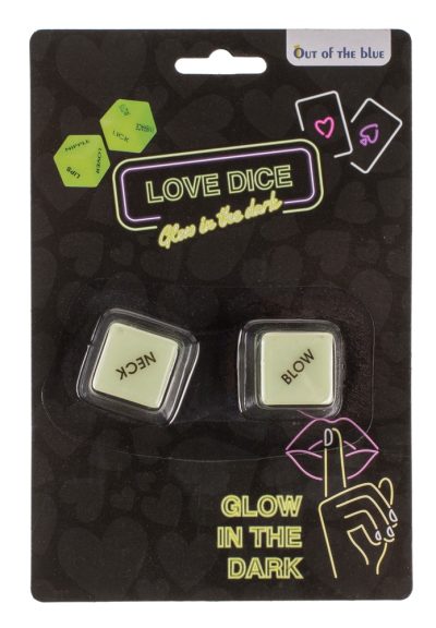 Dice "Glow-in-the-dark" Engl.