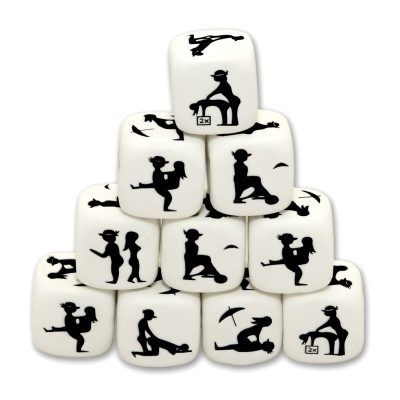 DIABLO PICANTE - WHITE POSING DICE