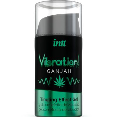 INTT - POWERFUL INTIMATE STIMULANT LIQUID VIBRATING GEL CANNABIS 15ML