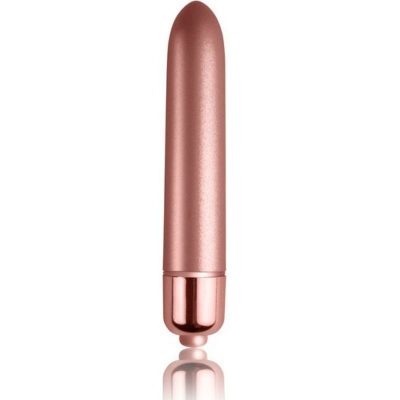 ROCKS-OFF - VIBRATING BULLET TOUCH OF VELVET ROSE BLOOM 10 SPEEDS