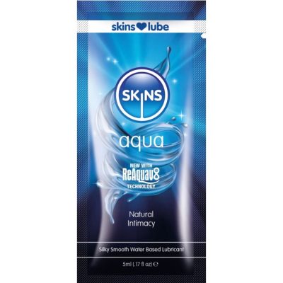 SKINS - AQUA WATER-BASED LUBRICANT SINGLE-DOSE 5 ML