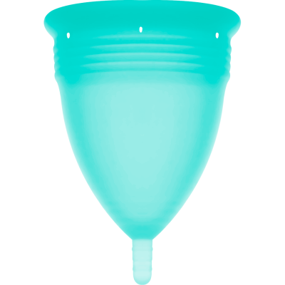 STERCUP - FDA SILICONE MENSTRUAL CUP AQUAMARINE - SIZE L